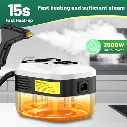 10-in-1 Versatile Power Steamer: Fast, Adjustable, All-Surface.
