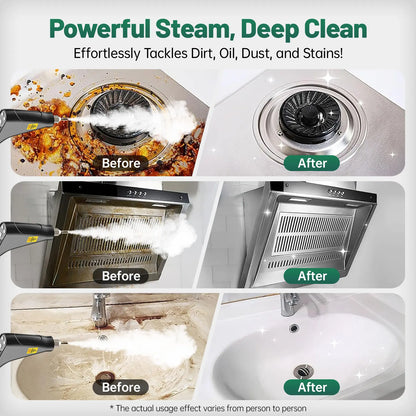 10-in-1 Versatile Power Steamer: Fast, Adjustable, All-Surface.